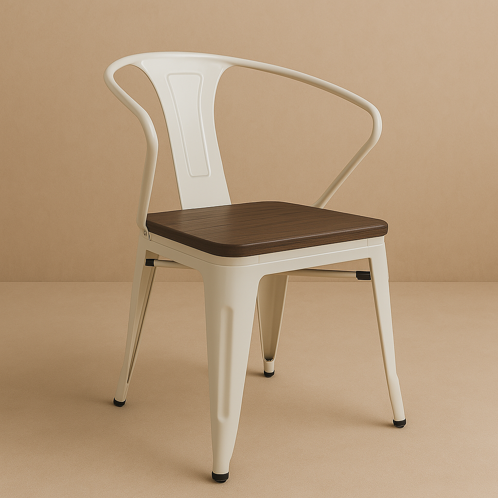 Silla Industrial Tolix – Estilo Vintage con Toque Moderno